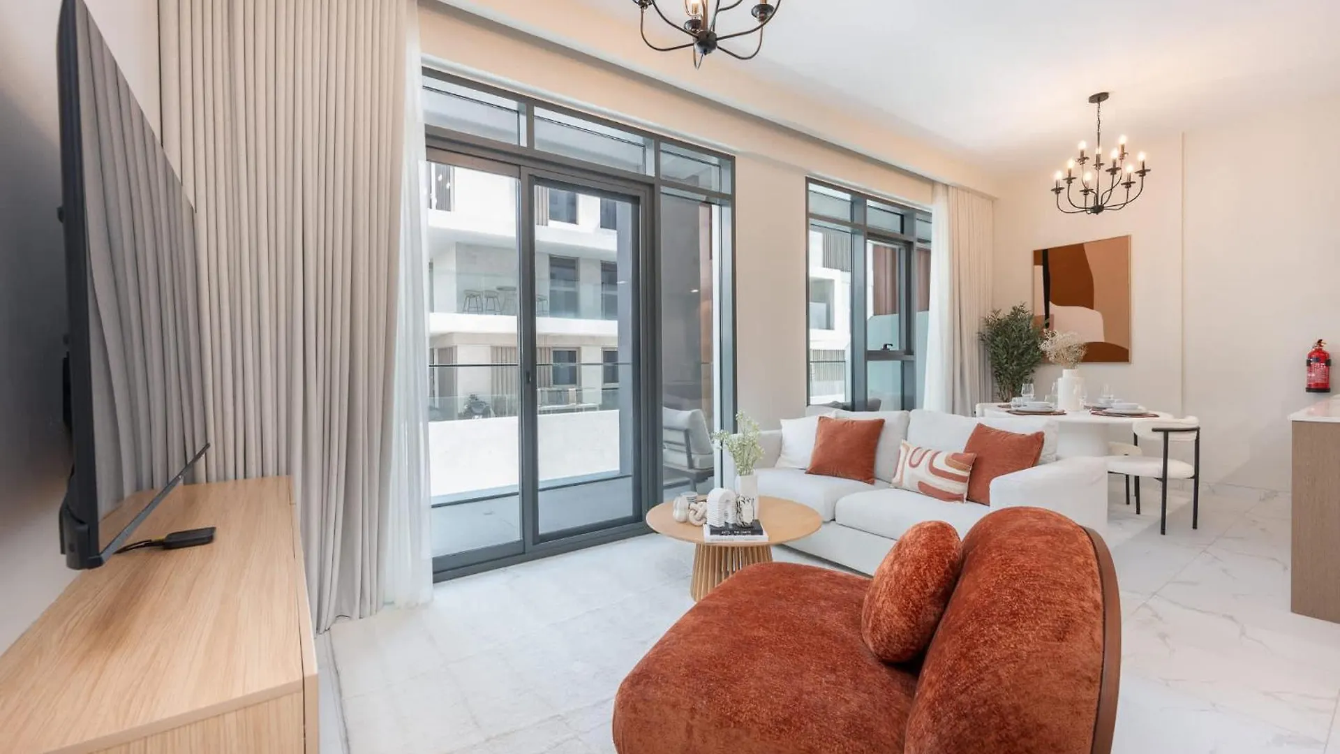 Apartment Contemporary 2Br In Azizi Greenfield - Meydan Dubai
