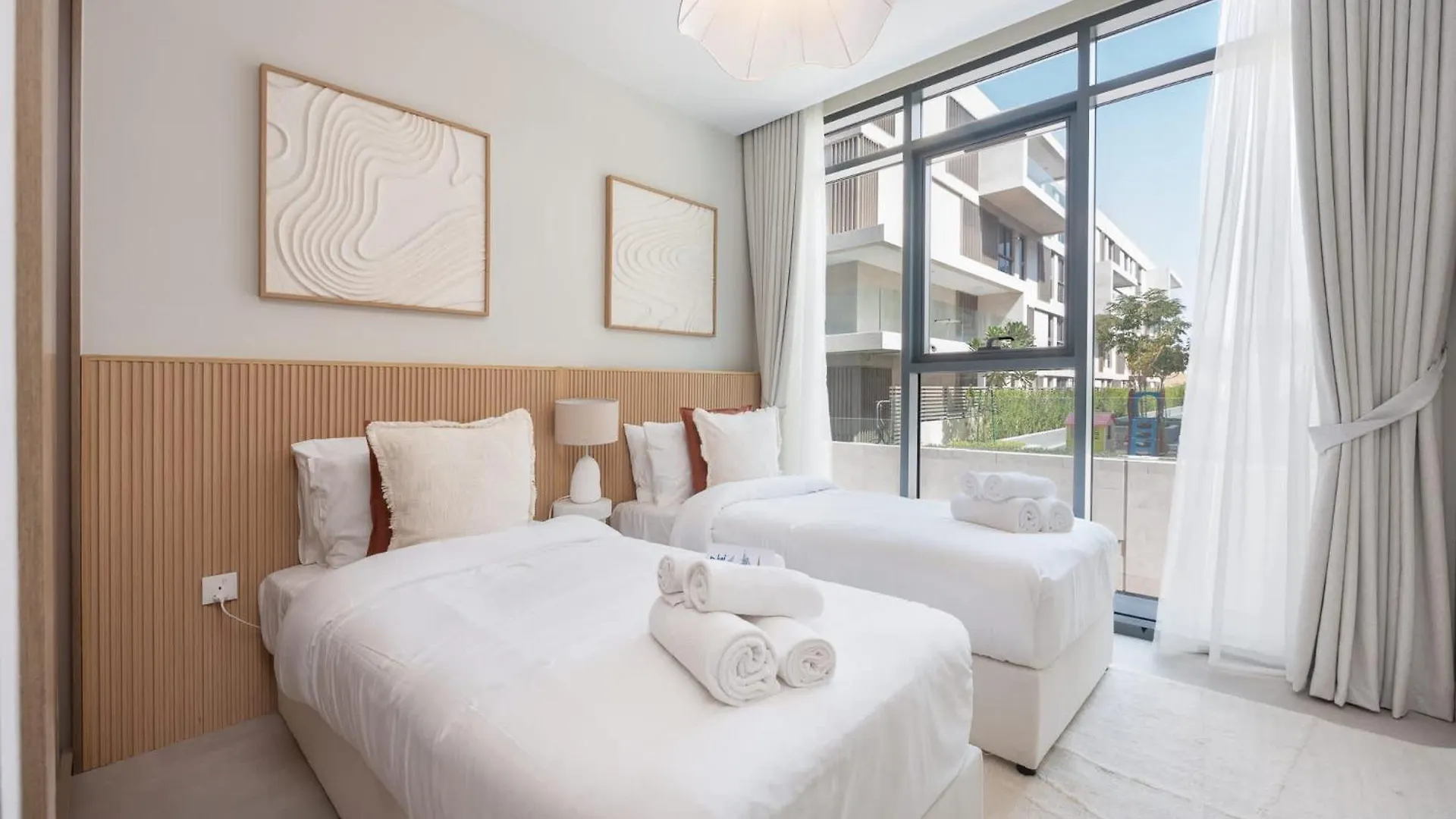 Apartment Contemporary 2Br In Azizi Greenfield - Meydan Dubai United Arab Emirates