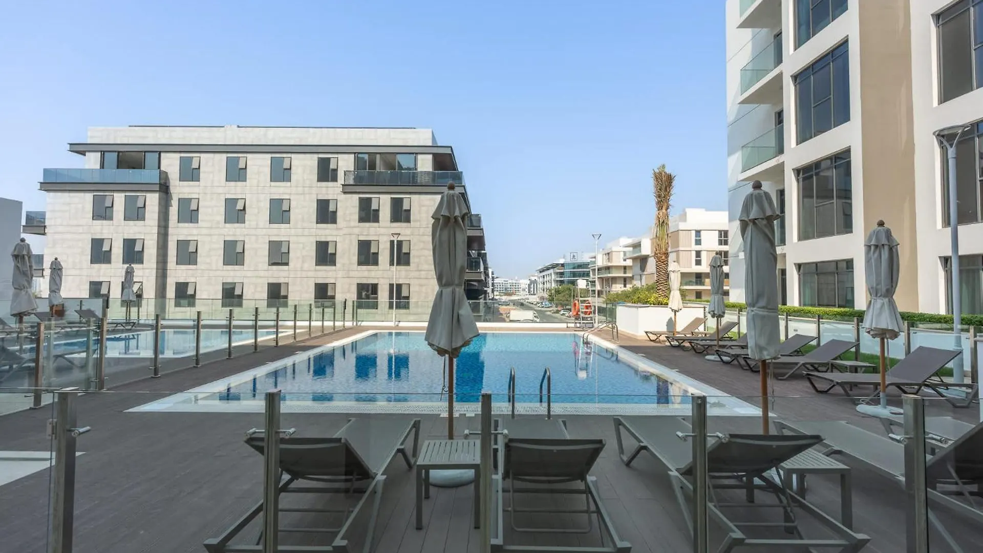 Contemporary 2Br In Azizi Greenfield - Meydan Dubaj Apartmán